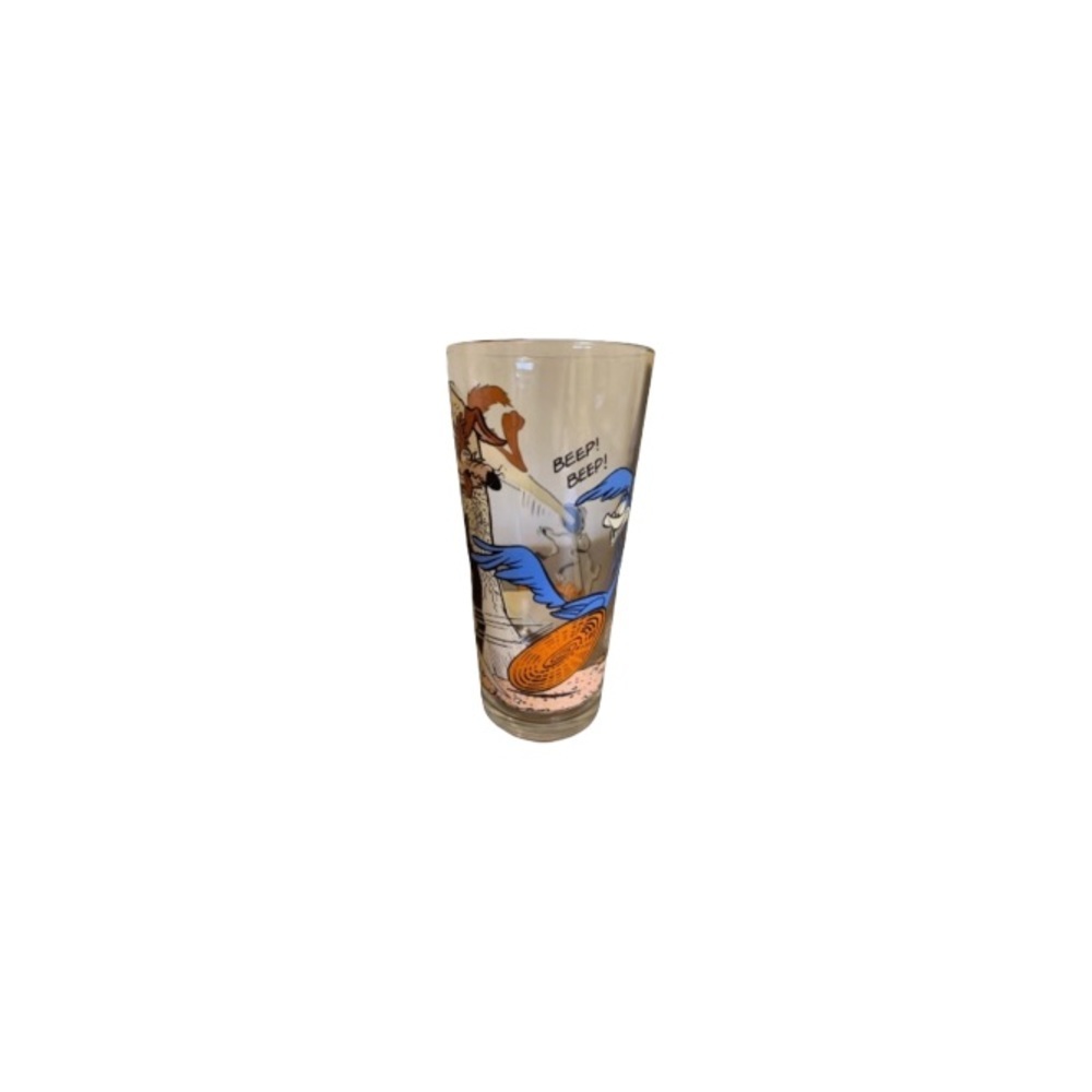 Warner Brothers Vintage Road Runner Glass